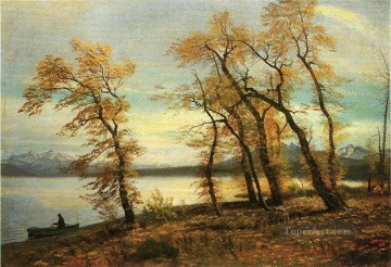 Albert Bierstadt Painting - Lake Mary California Albert Bierstadt